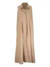 Antonelli Mantova Sleevless Dress By  In Neutral