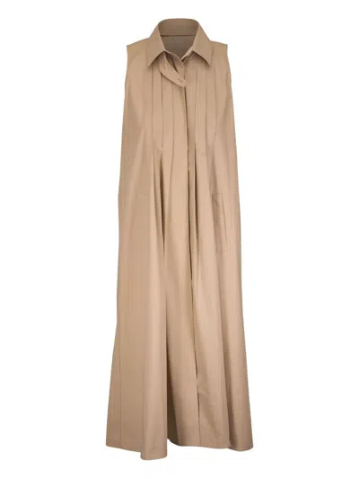 Antonelli Mantova Sleevless Dress By  In Neutral