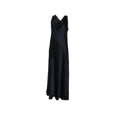 Antonelli Marcus Embellished Cowl-neck Maxi Dress In Black