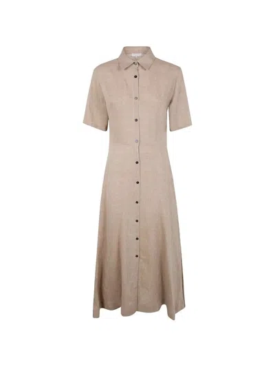 Antonelli Mason Midi Dress In Sand