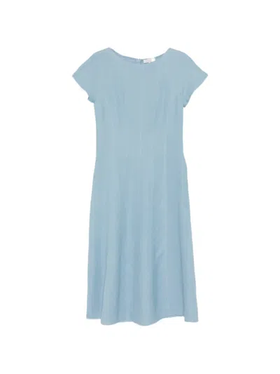 Antonelli Matilde Midi Dress In Blue