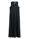 Antonelli Navy Blue Sequin-embellished Maxi Dress