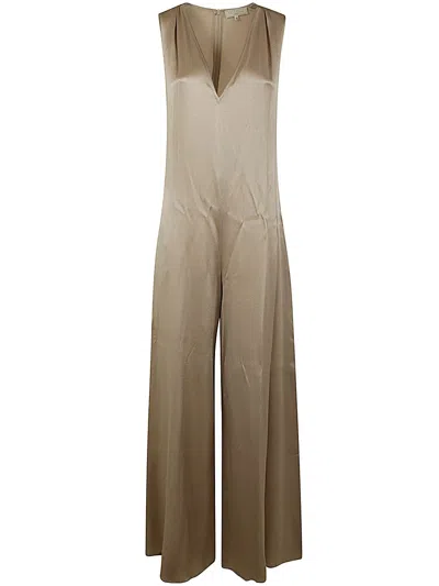 Antonelli Mccurry Sleeveless Jumpsuit In Brown