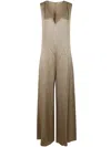 Antonelli Mccurry Sleeveless Jumpsuit In Brown