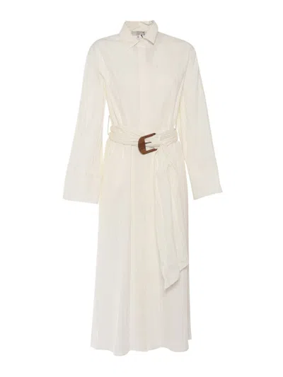 Antonelli Midi Dress In White