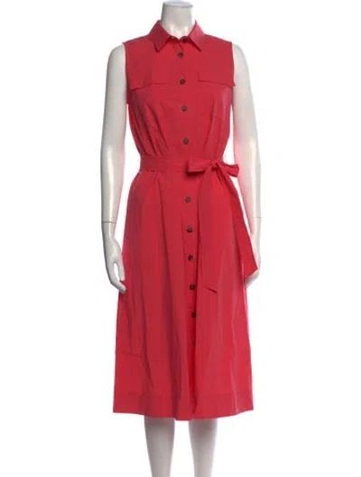 Pre-owned Antonelli Midi Length Dress W/ Tags In Pink