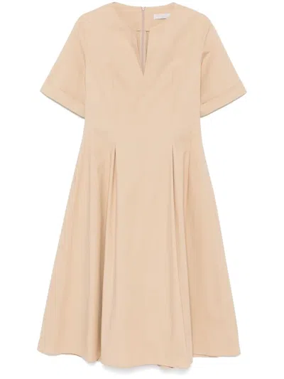 Antonelli Milano Midi Dress In Neutrals
