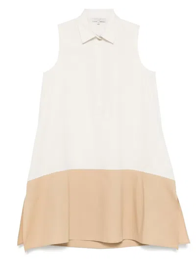 Antonelli Minnesota Mini Dress In Neutrals