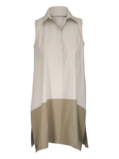 Antonelli Minnesota Mini Dress In Neutral