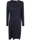 ANTONELLI MONZA TUNIC DRESS WITH BROOCH,M6272M.893C