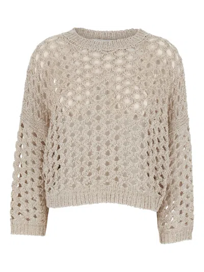 ANTONELLI OPEN-KNIT SWEATER