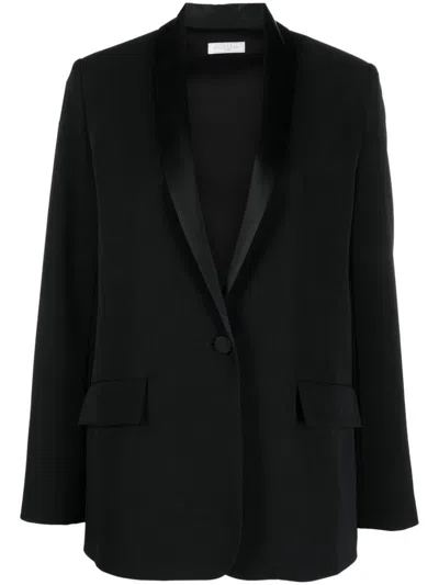 Antonelli Shawl-lapel Single-breasted Blazer In Black