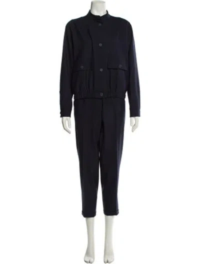 Pre-owned Antonelli Pant Set In Blue