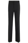 Antonelli Pressed-crease Trousers In Black