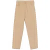 Antonelli Cotton Pants In Brown