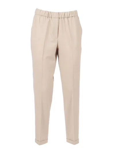 Antonelli Straight-leg Casual Pants In Brown