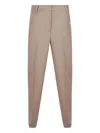 Antonelli Belt Loop Casual Pants In Neutral