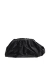 Antonelli Pleated Clutch Bag In Black