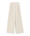 Antonelli Pleated Detail Casual Pants In Neutral