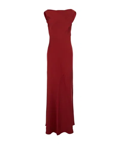 ANTONELLI PLEATED HEM DRESS