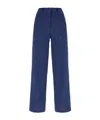 Antonelli Pleated Zipper Denim Pants