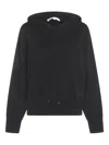 Antonelli Hooded Knitted Sweater In Black