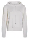 Antonelli Hooded Long-sleeve Sweater In White