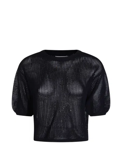 ANTONELLI POINTELLE-KNIT TOP