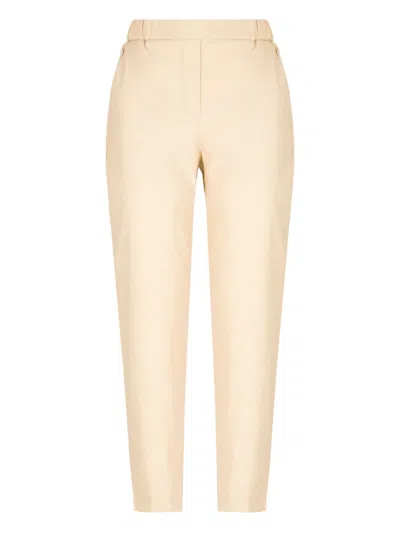 Antonelli Ragusa Elasticated-waistband Trousers In Orange