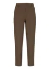 Antonelli Violet Stretch Sidro Pants In Green
