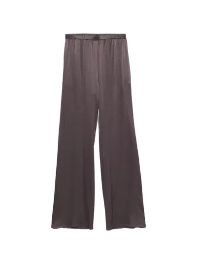 Antonelli Rapolano Wide-leg Trousers In Purple