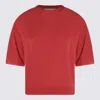 Antonelli Red Linen T-shirt