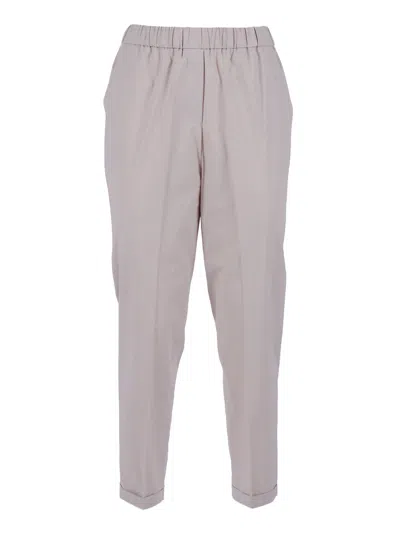 Antonelli Relaxed Fit Tapered Straight-leg Pants In Gray
