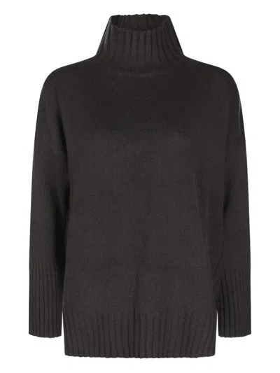 Antonelli Ribbed-trim Sweater In Black