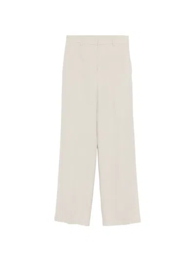 Antonelli Robina Drawstring Palazzo Pants In Gray