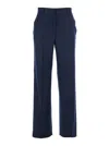 Antonelli Robina Pressed-crease Trousers In Blue