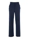 Antonelli Robina Pressed-crease Trousers In Blue