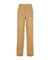 Antonelli 'rocchette' Beige Linen With Elastic Waist