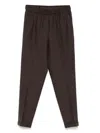 Antonelli Rosalba Elasticated Cuffed Trousers In Multi
