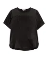 Antonelli Round-neck Blend T-shirt In Black