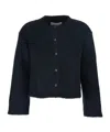 Antonelli Round-neck Long-sleeve Knitted Sweater In Multi