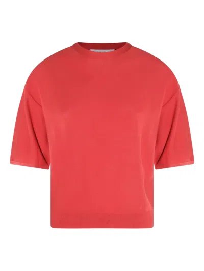 Antonelli Round-neck T-shirt In Red