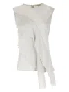 Antonelli Silver Viterbo Top In Silver