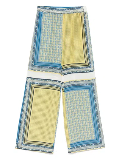 Antonelli Sasha Palazzo Pants In Multicolor