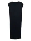 Antonelli Satin Midi Dress In Blue