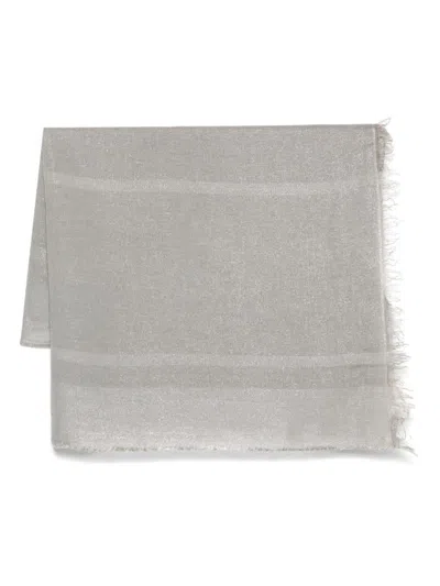 ANTONELLI ANTONELLI 'JESOLO' GREY SCARF