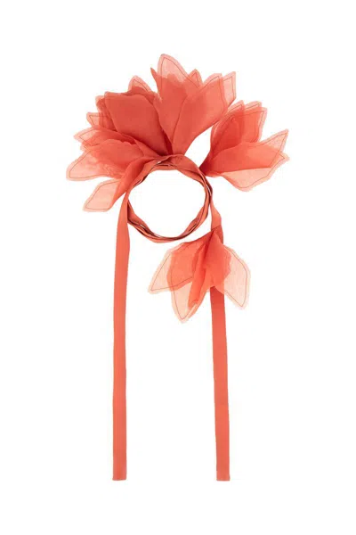 Antonelli Scarves & Foulards In Orange