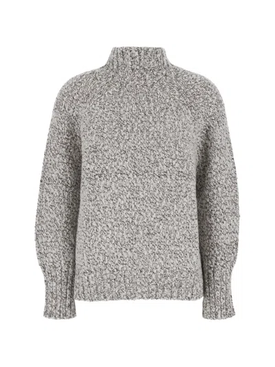 Antonelli Sequin-embellished High-neck Sweater In Multi