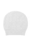 Antonelli Sequinned Knitted Beanie In Gray