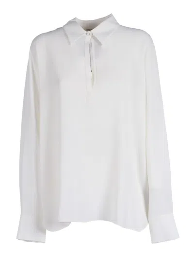 Antonelli Long-sleeve Blouse In White